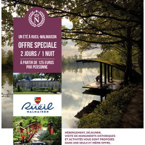 Nos offres spéciales « Un été à Rueil-Malmaison »