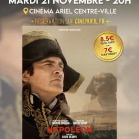 Conférence: Napoléon au cinéma par Jean Tulard et David Chanteranne
