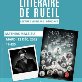 Lecture musicale avec Mathias Malzieu