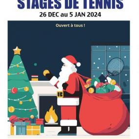 Stage de Tennis spécial vacances de Noël